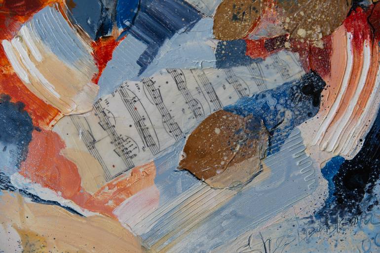 Original Expressionism Abstract Painting by Anna Shesterikova