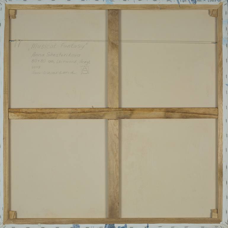 Original Expressionism Abstract Painting by Anna Shesterikova