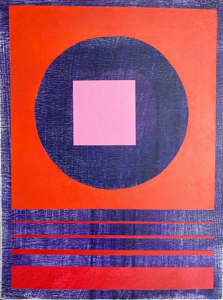 Print of Minimalism Abstract Paintings by John Long