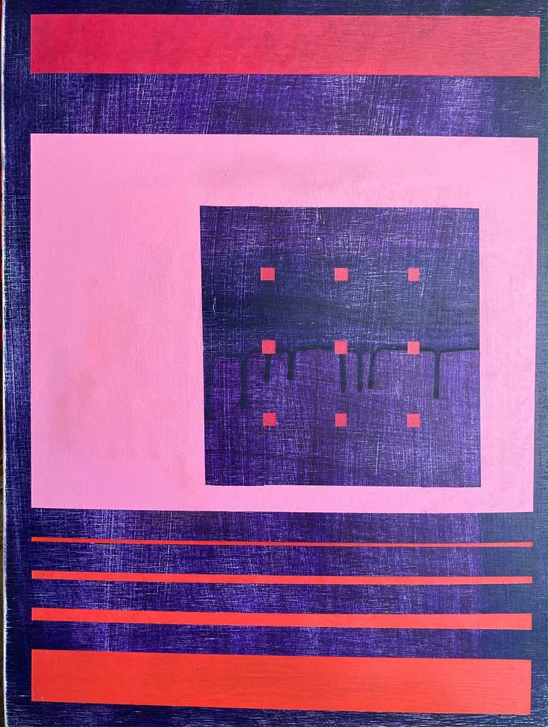 Print of Minimalism Abstract Paintings by John Long