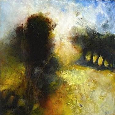 Original Abstract Landscape Paintings by Louise Diggle