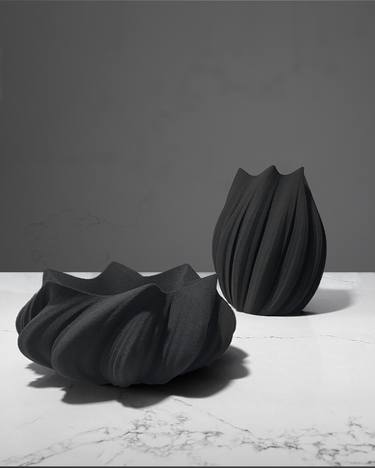 Ocean sculpture vase Nymphae thumb