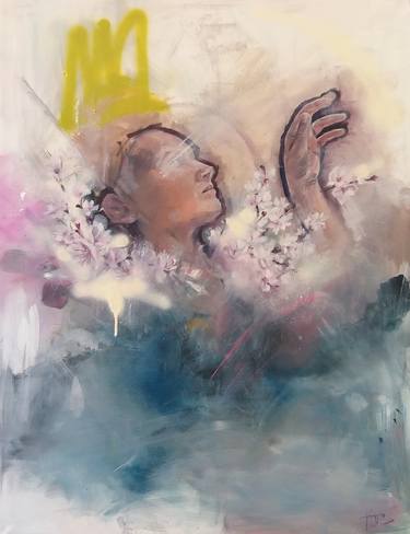 Original Abstract People Paintings by Tove Andersson