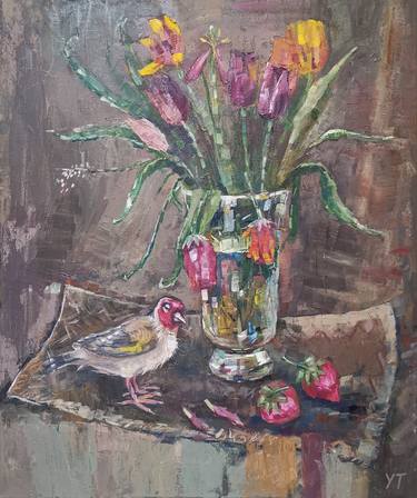 Original Still Life Paintings by Y Taylor