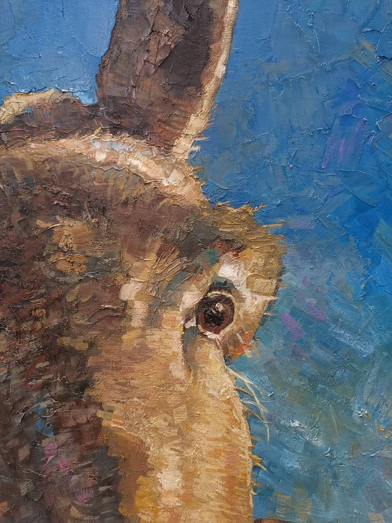 Original Impressionism Animal Painting by Y Taylor