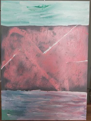Print of Abstract Expressionism Landscape Paintings by Sofia Cernova
