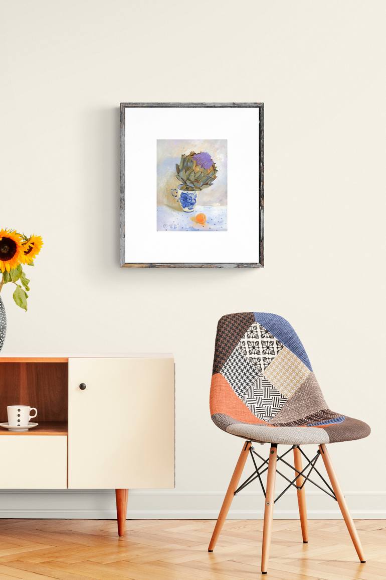 Original Contemporary Floral Painting by Olga Prokopenko