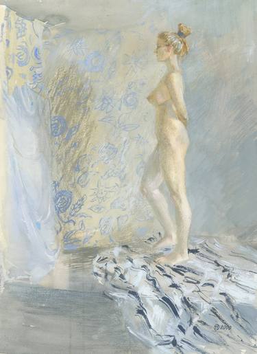 Original Nude Painting by Olga Prokopenko