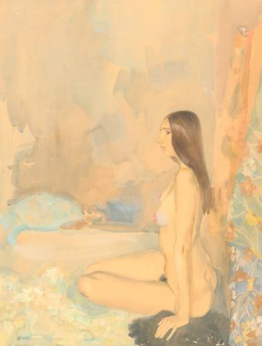 Print of Figurative Nude Paintings by Olga Prokopenko