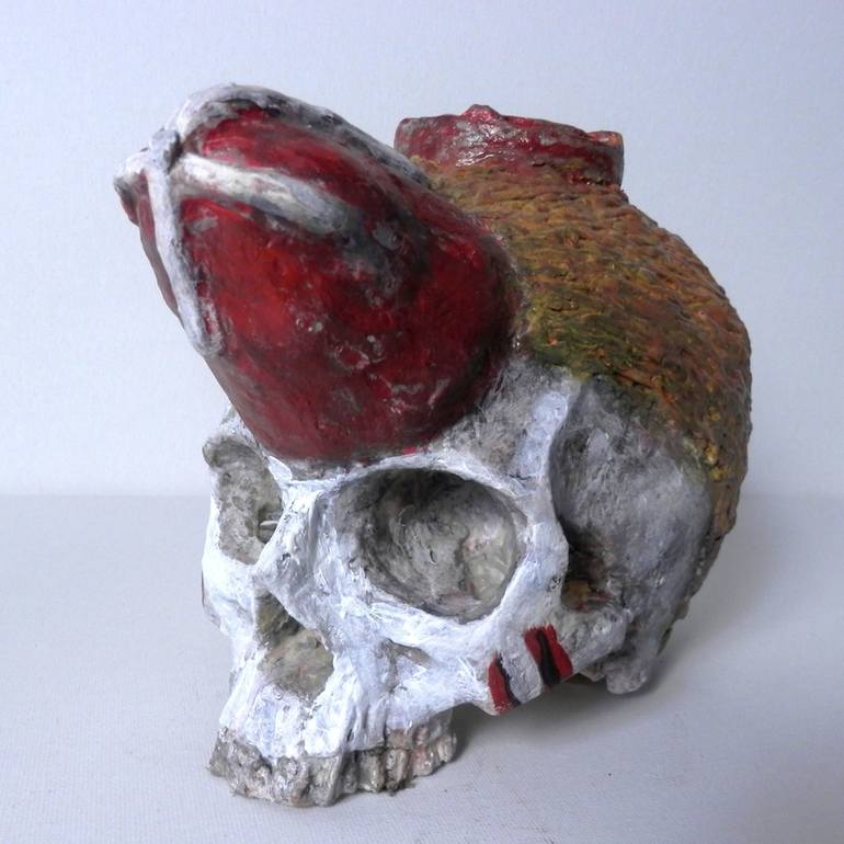 skull of the "sacred thinker" - Print