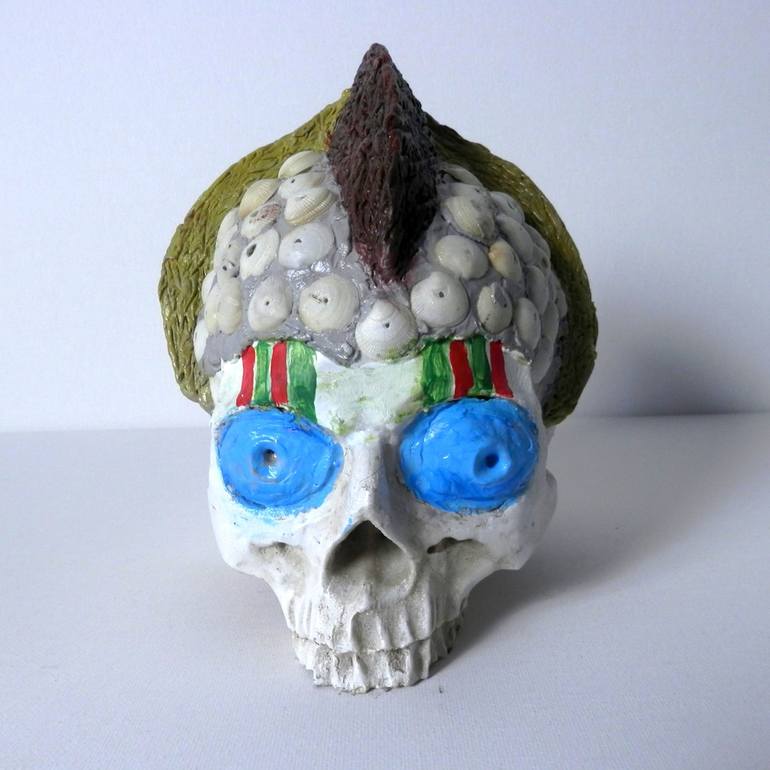 Original Conceptual Pop Culture/Celebrity Sculpture by Eric Cichacki