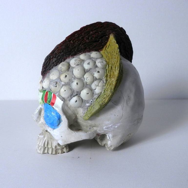 Original Conceptual Pop Culture/Celebrity Sculpture by Eric Cichacki
