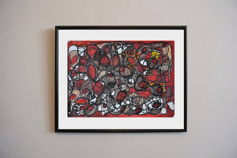 Original Abstract Drawing by Anton Carduus