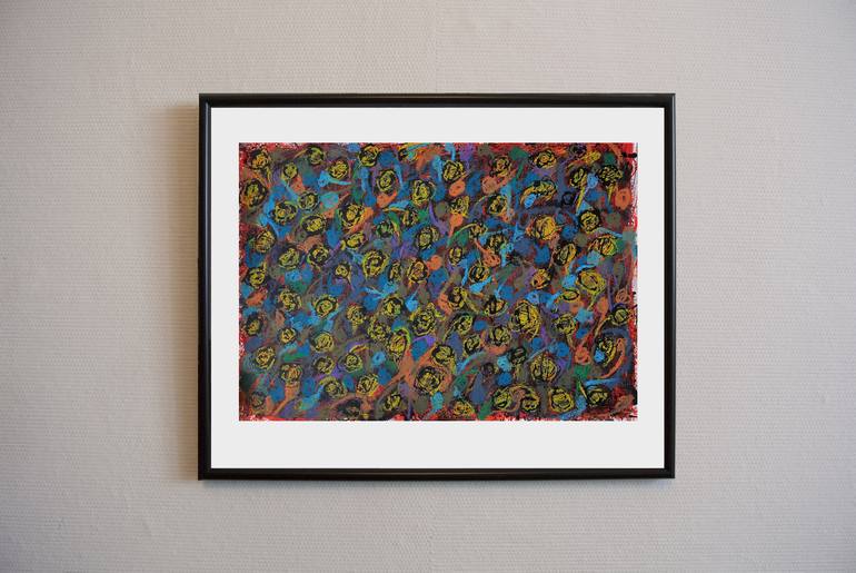 Original Abstract Drawing by Anton Carduus