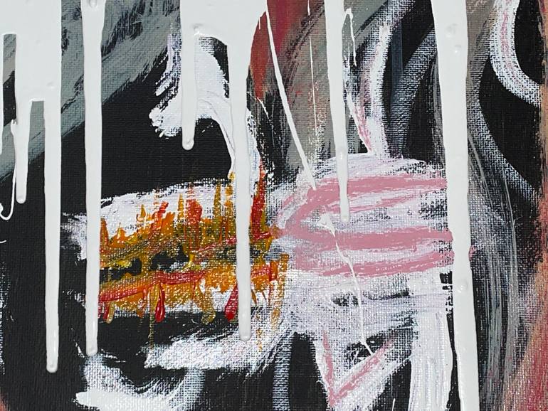 Original Abstract Love Painting by Michael Lloyd