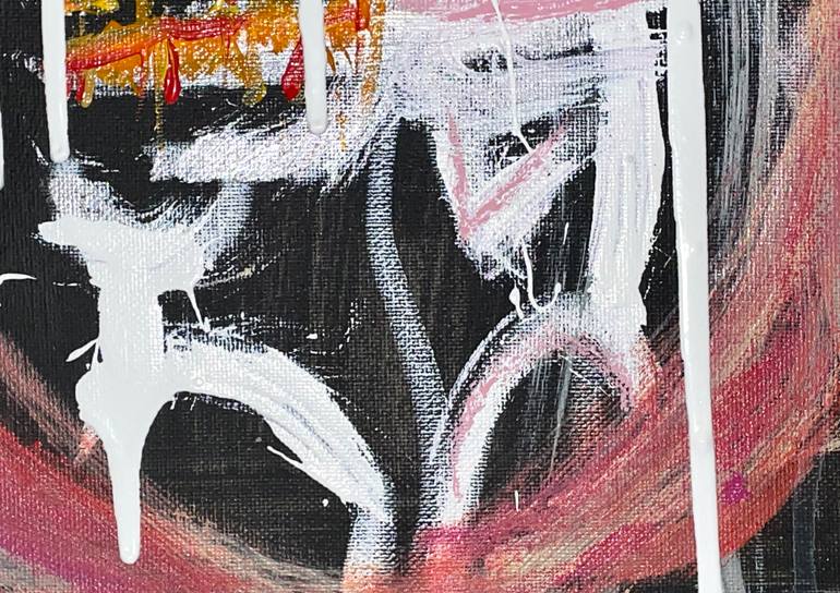 Original Abstract Love Painting by Michael Lloyd