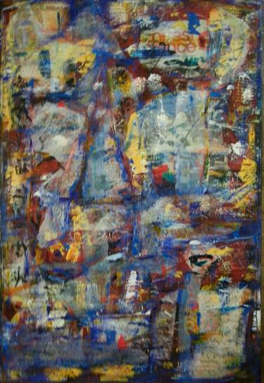 Print of Abstract Expressionism Abstract Paintings by Nadine Dufrene