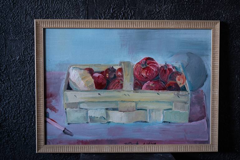 Original Impressionism Kitchen Paintings by Inta Gloda