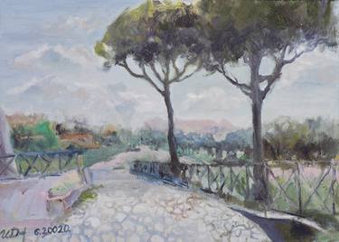 Print of Landscape Paintings by Inta Gloda