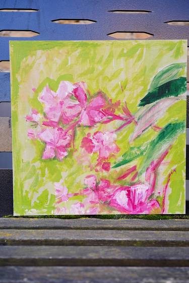 Print of Impressionism Floral Paintings by Inta Gloda