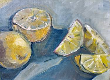 Sliced lemons study practice thumb