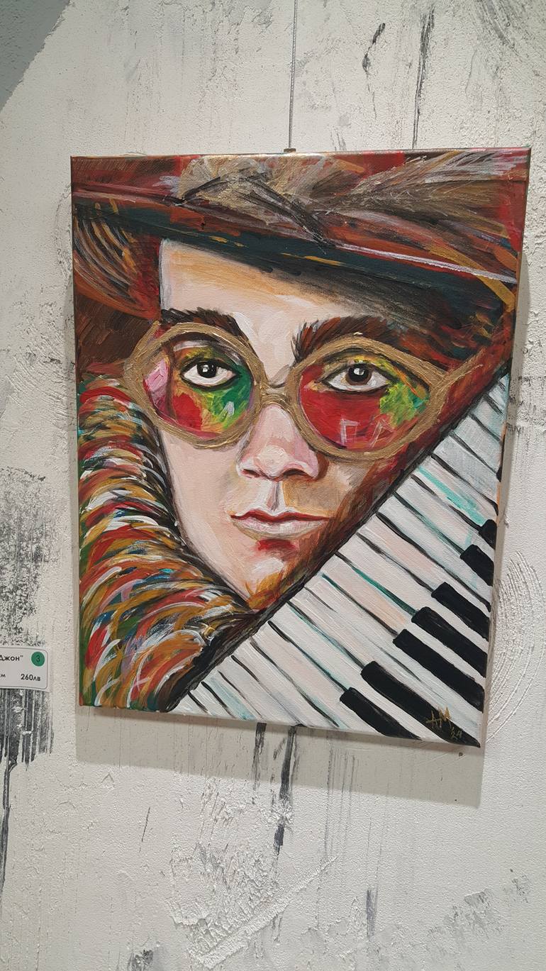 Original Contemporary Pop Culture/Celebrity Painting by Alexandrina Mihalkova