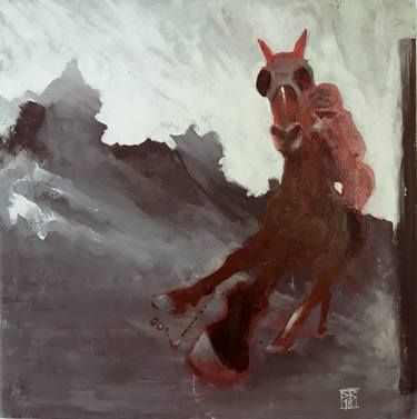 Print of Expressionism Horse Paintings by Steven Buckler