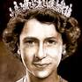 This is a homage to H.M. Queen Elizabeth II, pictured and inspired hier after a Photograph of the than Princess, from 1953 on her coronation year. The painting was finished in 2012, the year of Her Majesty Diamond Jubilee.