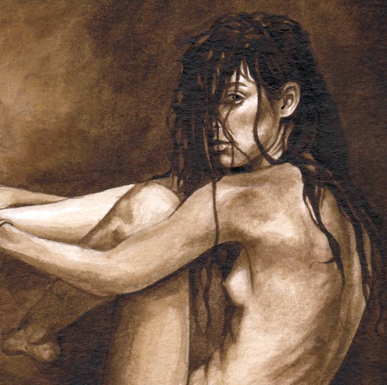 Original Figurative Women Painting by Paul Orsi