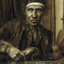 A portrait of Keith Richards, an English musician, singer, and songwriter, best known as the co-founder, guitarist, secondary vocalist, and co-principal songwriter of the Rolling Stones.