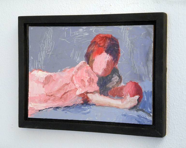 Original Figurative Children Painting by Fred Bell