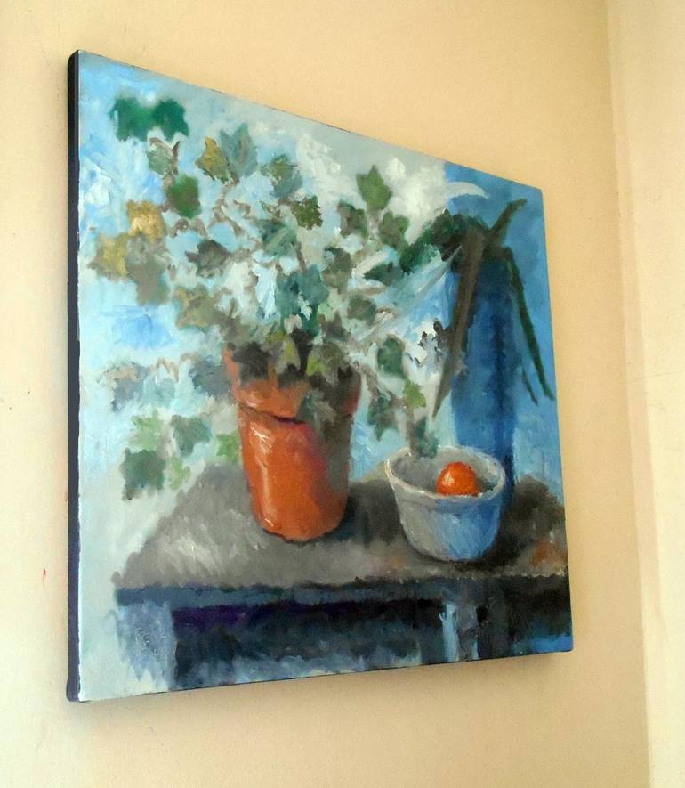 Original Impressionism Still Life Painting by Fred Bell