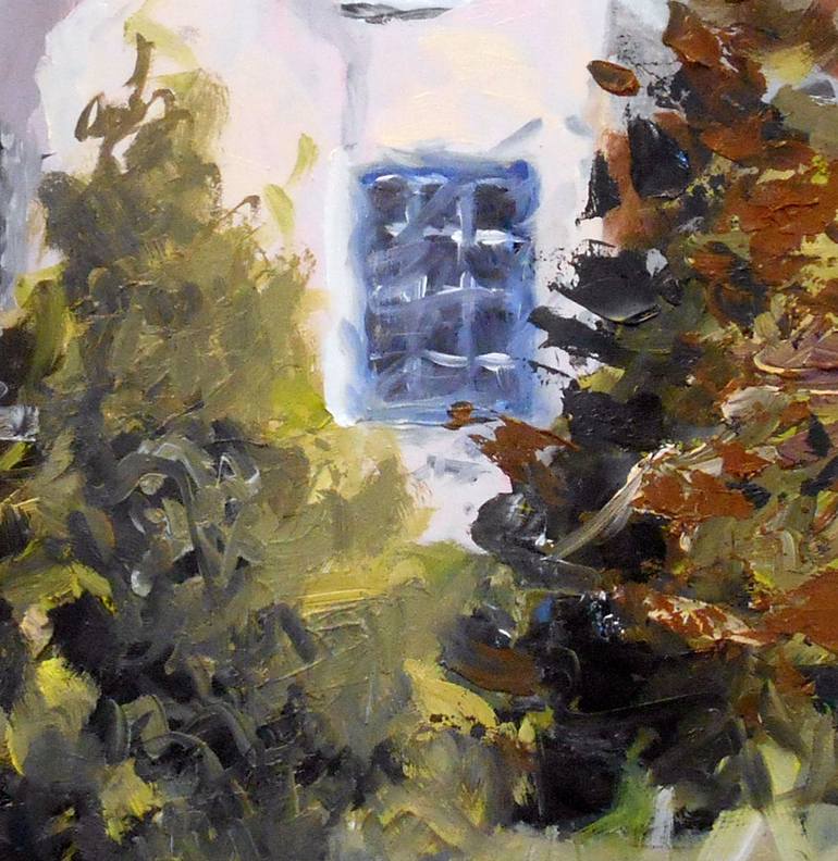 Original Impressionism Tree Painting by Fred Bell
