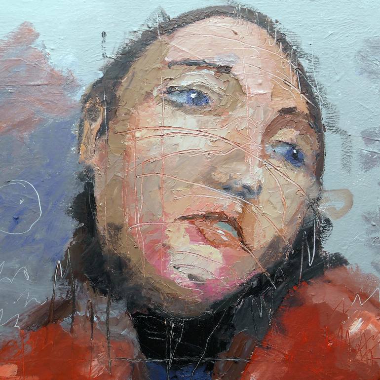 Original Figurative Women Painting by Fred Bell
