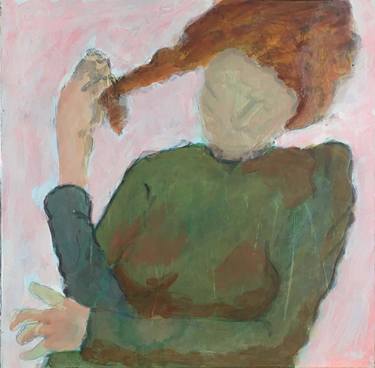 Original Expressionism Women Paintings by Fred Bell