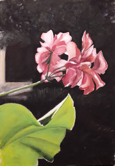 Print of Realism Floral Paintings by Cristina Maldonado