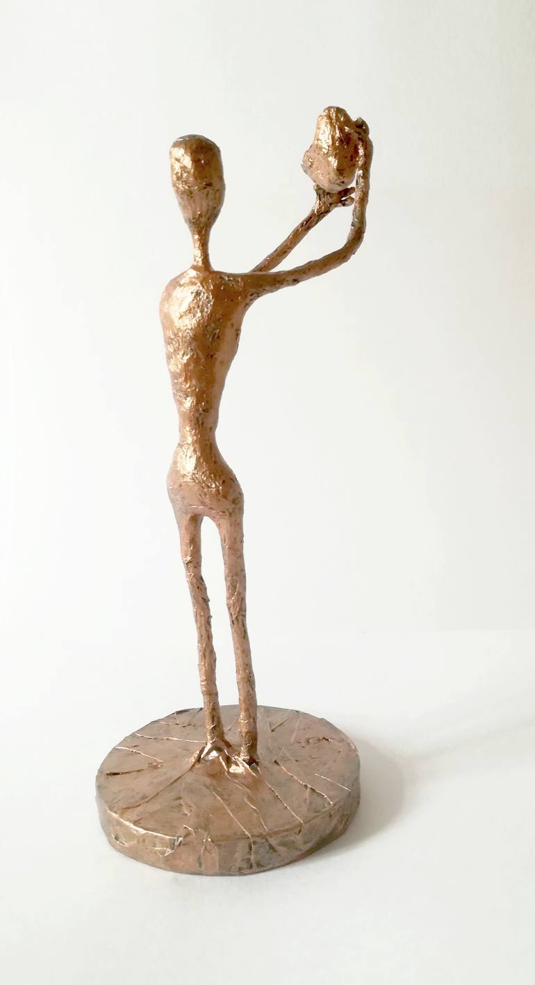 Original Conceptual Men Sculpture by Svetlana Adamenko