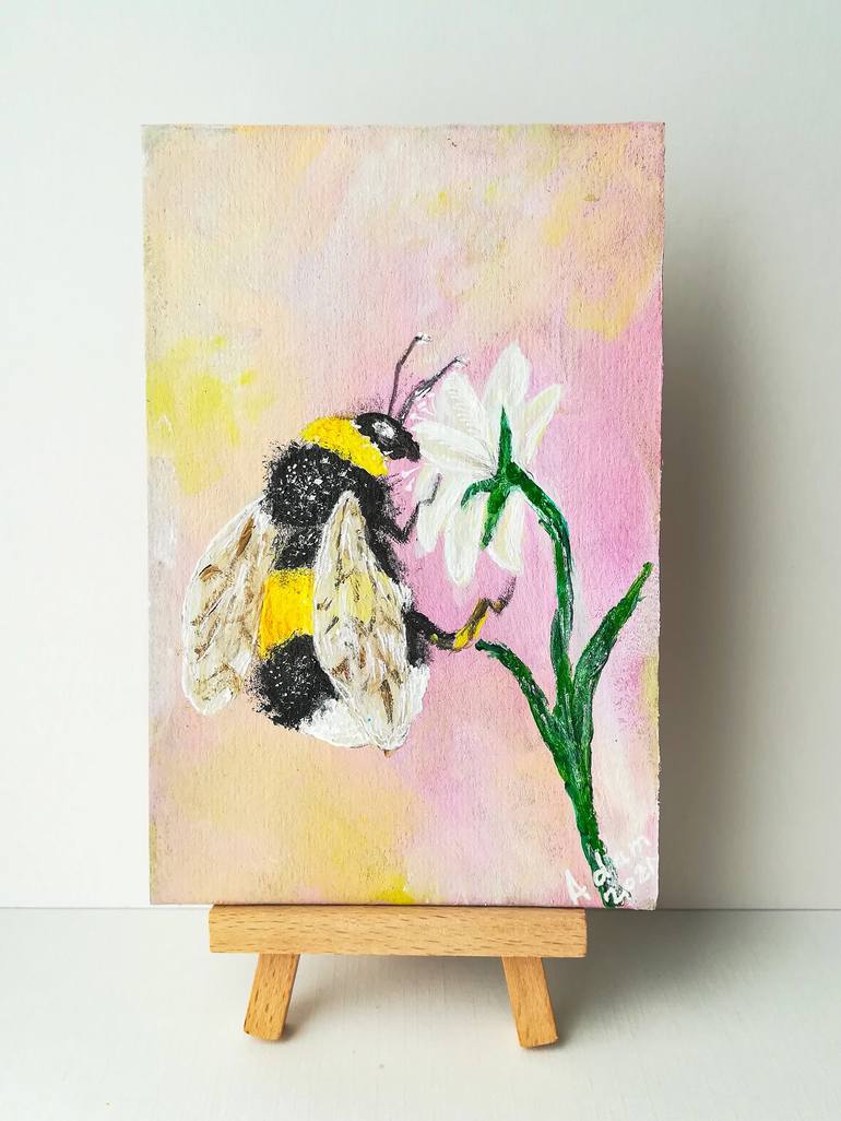 Original Modern Animal Painting by Svetlana Adamenko