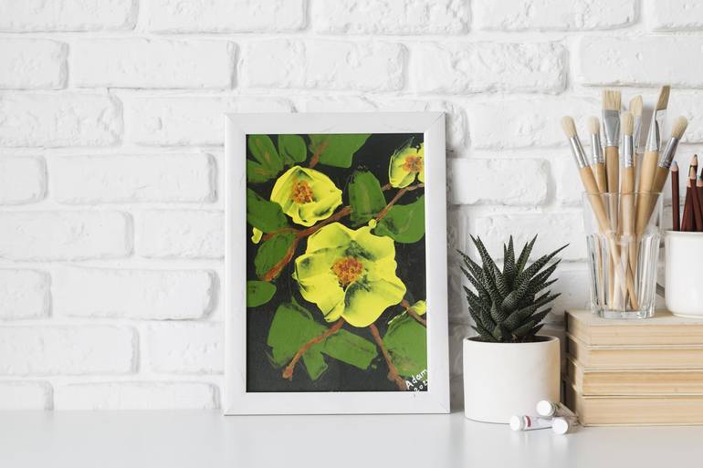 Original Floral Painting by Svetlana Adamenko