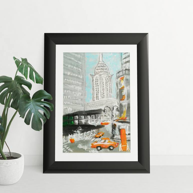 Original Cities Painting by Svetlana Adamenko