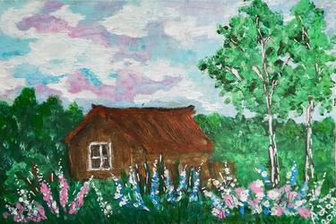 Print of Landscape Paintings by Svetlana Adamenko