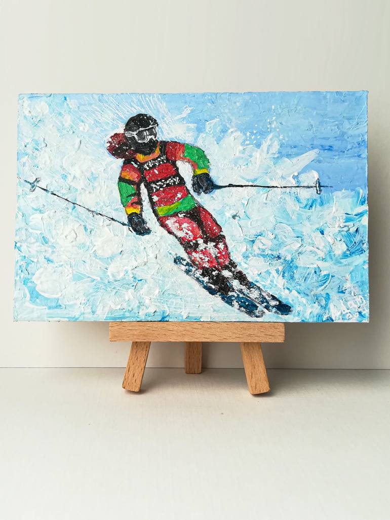 Original Sport Painting by Svetlana Adamenko