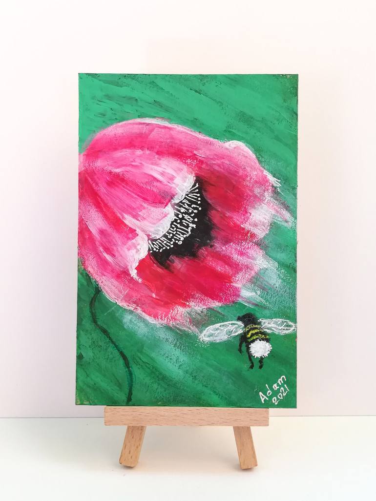 Original Floral Painting by Svetlana Adamenko