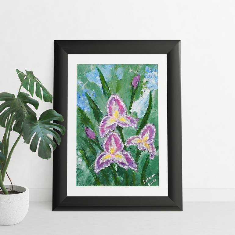 Original Floral Painting by Svetlana Adamenko