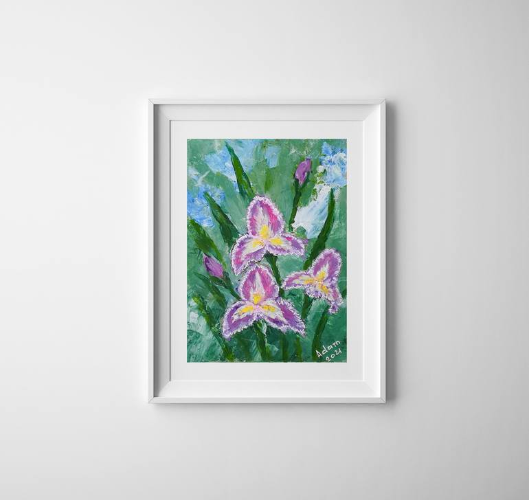 Original Floral Painting by Svetlana Adamenko