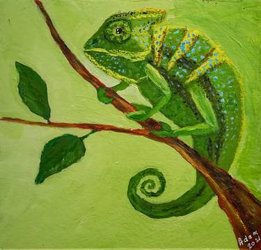 Original Expressionism Animal Paintings by Svetlana Adamenko