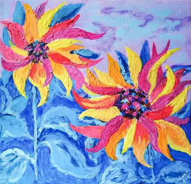 Original Floral Paintings by Svetlana Adamenko