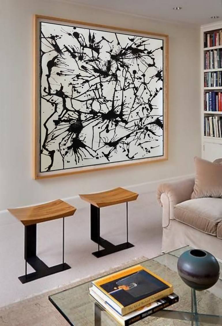 Original Abstract Painting by Akash Bhisikar