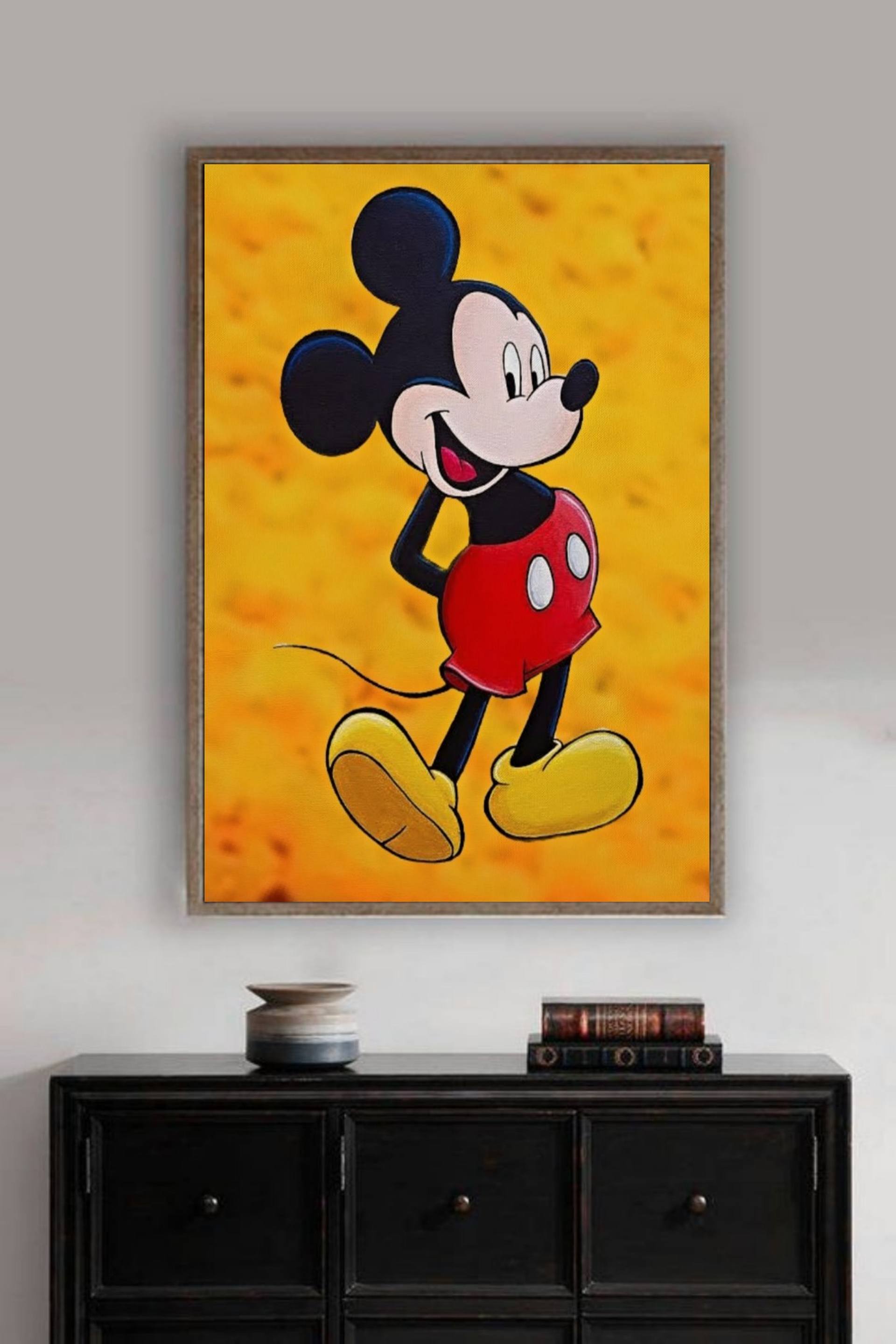 Mickey Minnie Wall Art, Splash of Arts