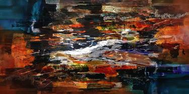 Print of Abstract Paintings by Akash Bhisikar